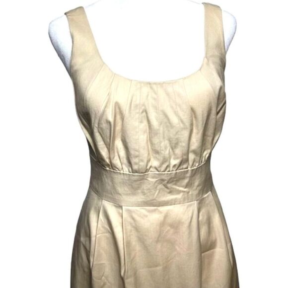 J.CREW | Women's Dress Suiting Line Knee Length Sleeveless Size 2 Off White - Picture 2 of 3